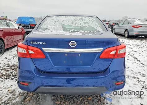 2016 Nissan Sentra S z USA, uszkodzony, nr VIN 3N1AB7AP5GY265759